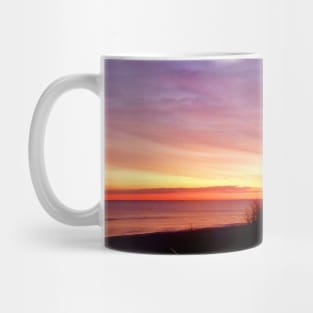 Lonely Beach at Sunrise Norfolk VA Mug